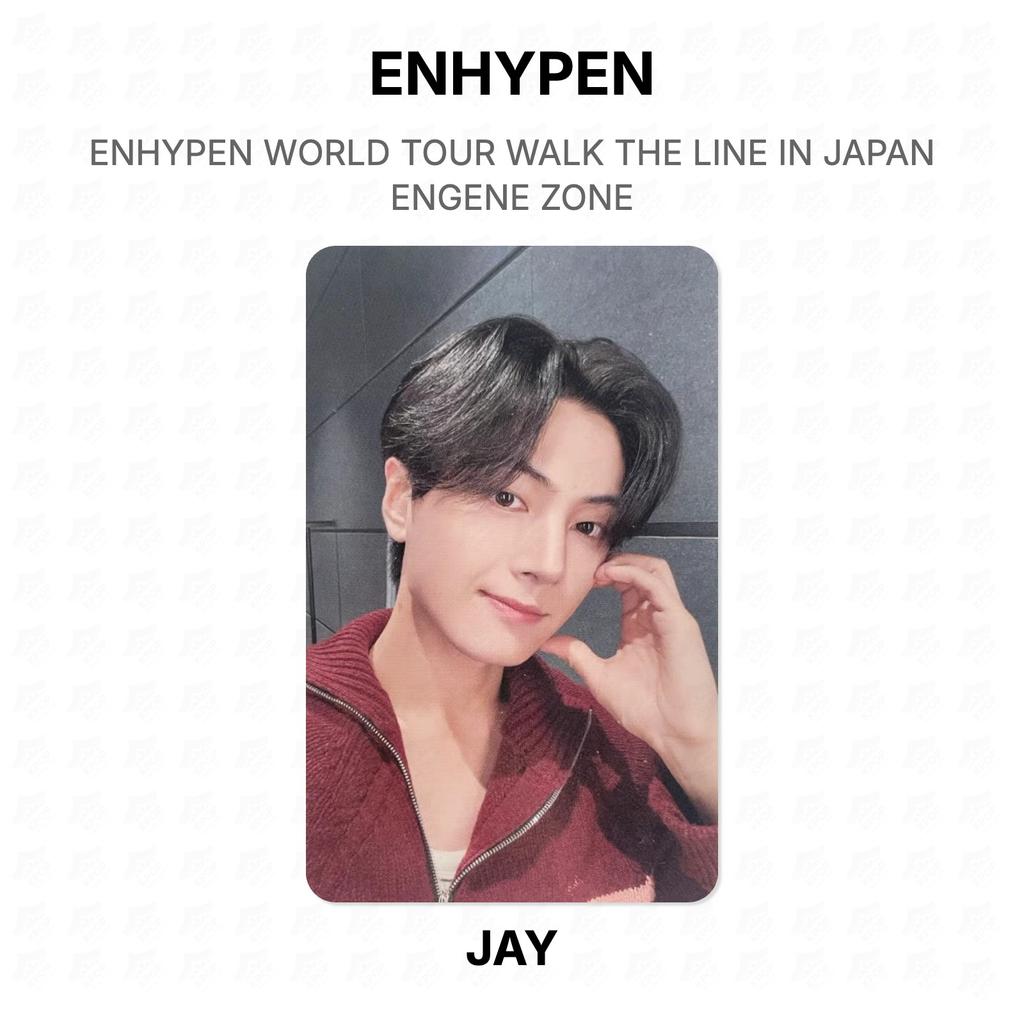 ENHYPEN WORLD TOUR WALK THE LINE IN JAPAN ENGENE ZONE Official Photocard