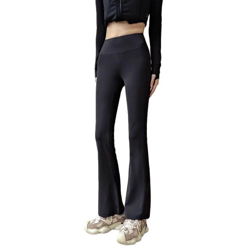 High Waist Glute Lift Flare Yoga Pants for Pilates and Casual Wear