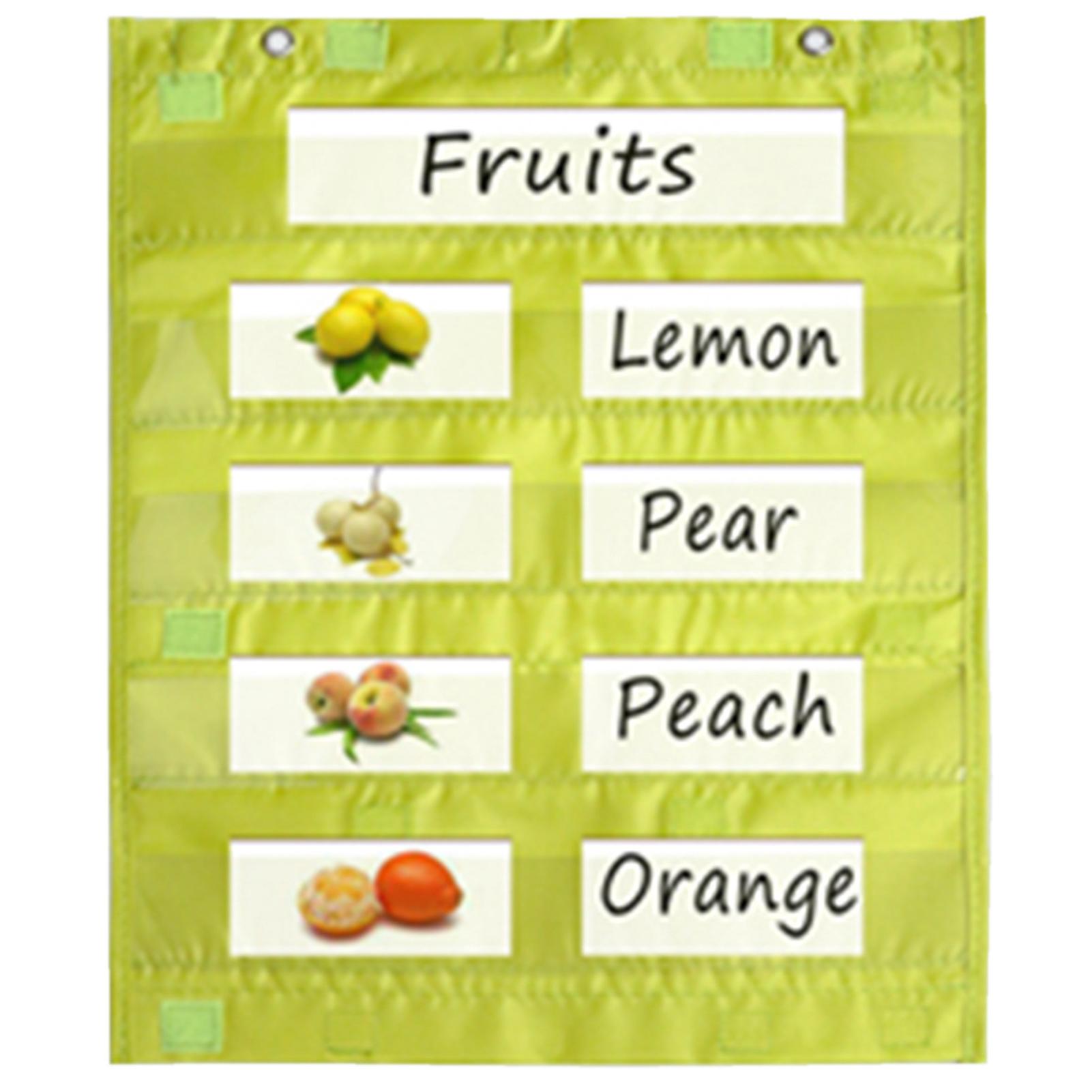 

Visual Schedule Magnetic Pockets For Whiteboard Versatile For Teaching & Organization Needs. Home School Learning Station As Shown&As Shown светло-зеленый