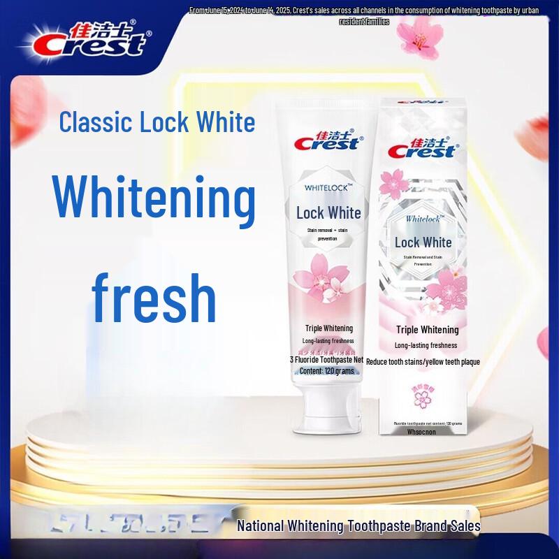 Crest Fragrance Lock Whitening Toothpaste