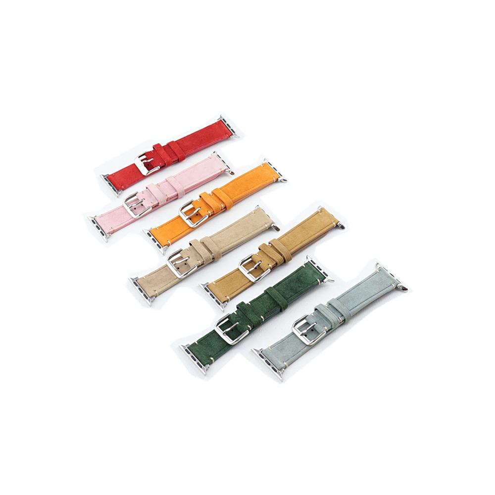 Fashion Velboa Leather Band for Apple Watch Series Ultra 2 9 8 7 6 5 4 3 2 Se Watch Strap for iWatch 40 44mm 41 45mm 49mm Band