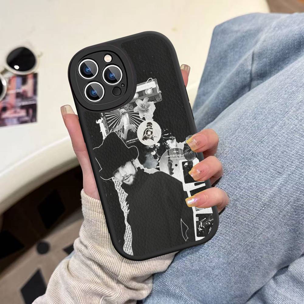 Rock Band J-jamiroquais Phone Case For IPhone 16 15 14 13 12 11 Pro Max Plus Soft Leather Cover