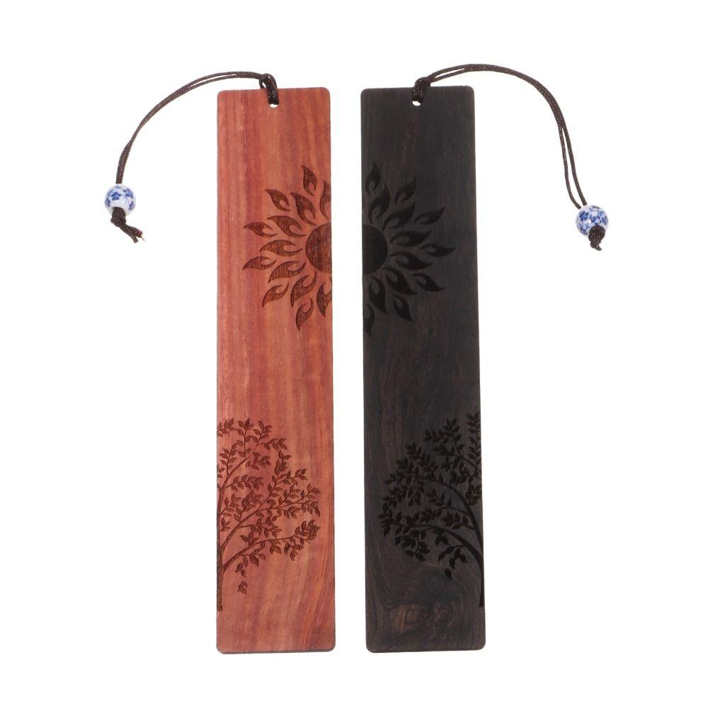 

2 шт. Подарок Винтаж Китайский Стиль Канцелярские Товары Закладка Сандаловое Дерево Этикетка Нумерация страниц Марк Бук Клипс