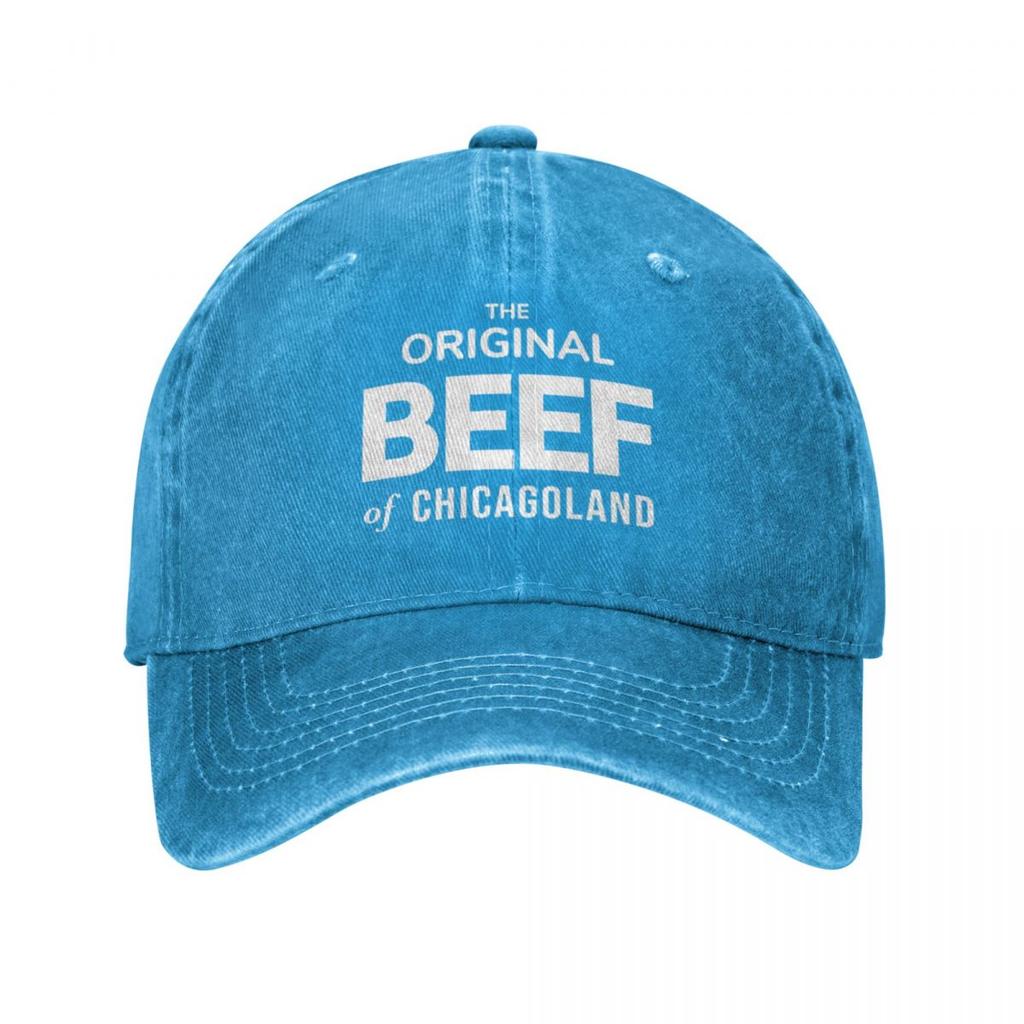 The Original Beef Of Chicagoland Baseball Caps for Men Women Distressed Washed Snapback Cap The Bear Tv Show Golf Hats Cap