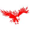 Car Stickers Cool Eagle-shaped Graphics Universal Car Hood Body Side Decals Styling Stickers D-733