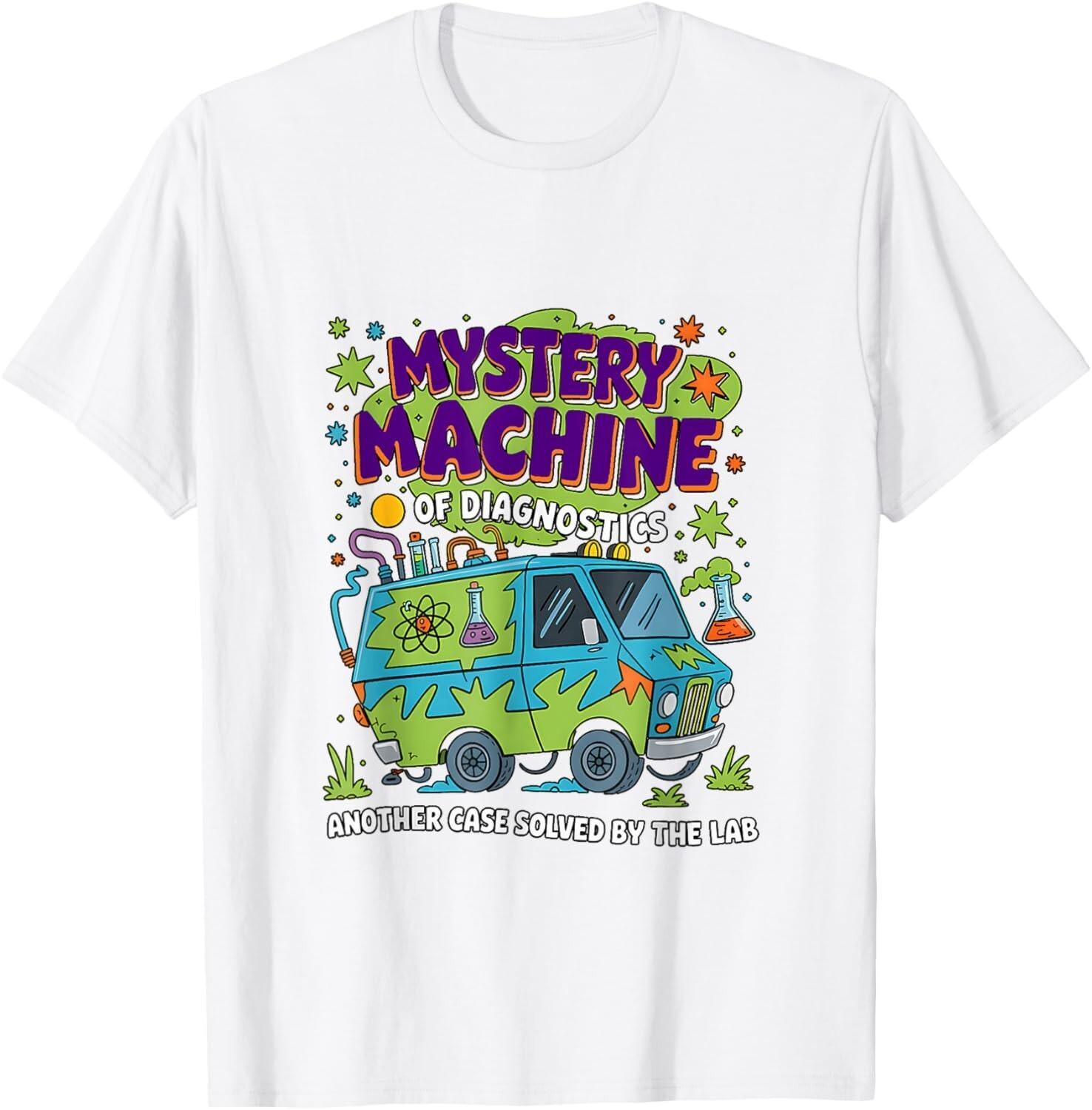 Mystery Machine phlebotomist unisex T-Shirt Mens Womens Tees Top 3XL
