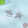S925 Sterling Silber Mini Feilong Ohrstecker Personalisierte Retro Tier Kleine Ohrstecker Lager