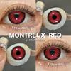 1 Pair Color Contact Lenses for Eyes Halloween Red Lenses Colorful Cosplay Blue Pupils Cosmetics Beauty Purple Lenses