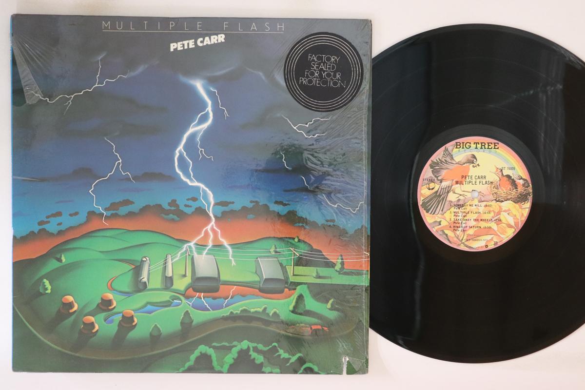 

LP Record PETE CARR - Multiple Flash BT76009 BIG TREE 1978 US Rock Used