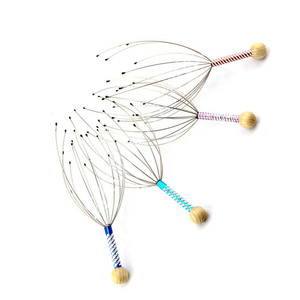 Octopus Claw Head Massager Relaxation & Stress Reduction Tool Gentle Enough for Daily Use