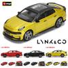 Bburago 1:64 Lynk&Co Car Model  Model Small Collection Car Alloy Model Toy Gift Scene Decoration Classic and Exquisite