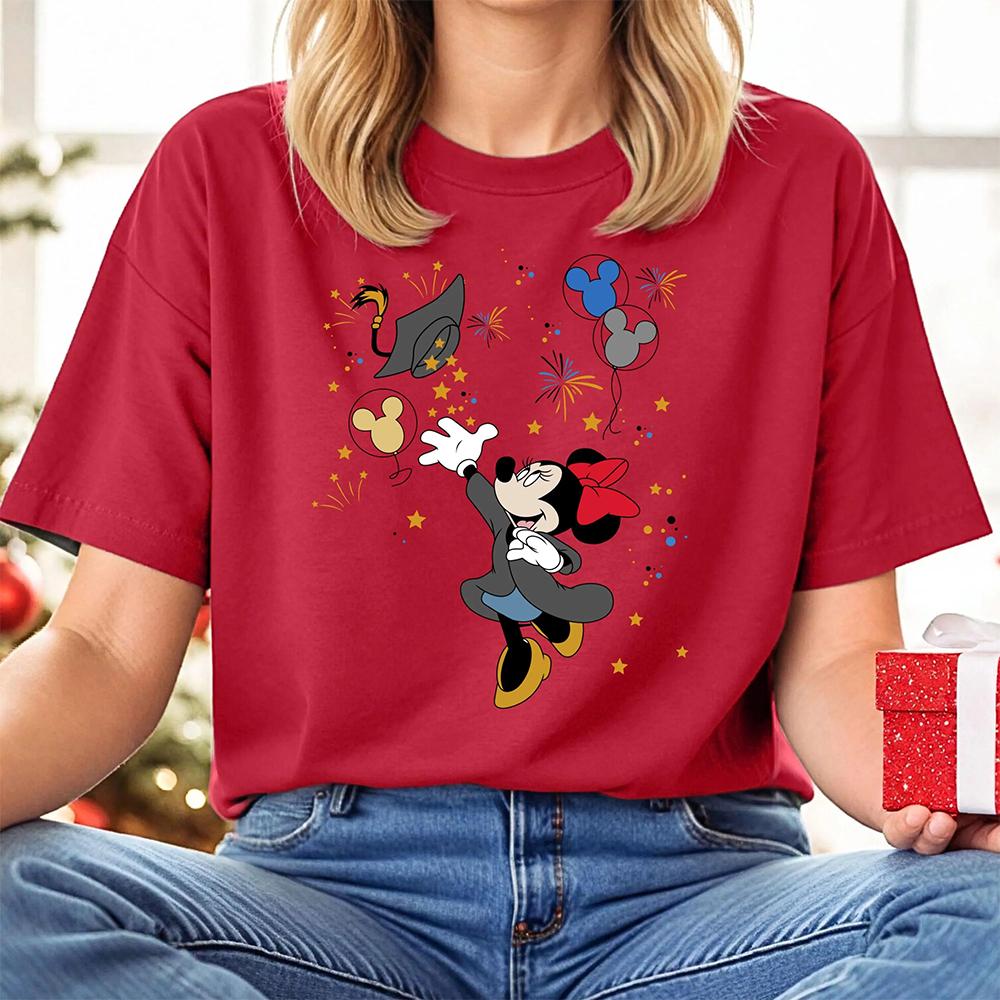 S New Minnie Mouse Cartoon Printed Couples Summer Unisex Y2k Fashionable Casual Comfortable Sports TShirt