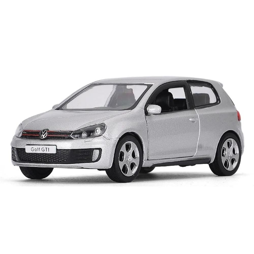 1/36 Volkswagen Golf 6 GTI Macchinina Giocattolo Diecast Modello Miniatura SUV Ritorno a Molla Portiere Apribili Collezionabile Educativa Regalo Bambino