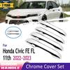 4Pcs Chrome Exterior Door Handle Cover Trim For Honda CRV Civic Accord -2025