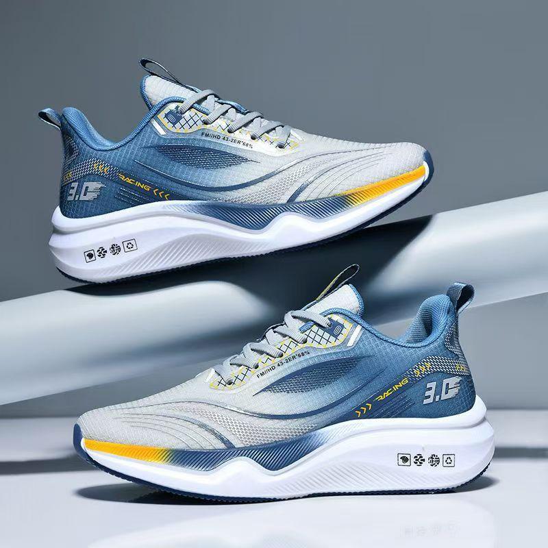 Fashion 2025 Summer New Couple Running Shoe Fashion Anti Slip Mesh Breathability Lady Men Athletic Shoe Fitness Rebound Buffer Sneakers