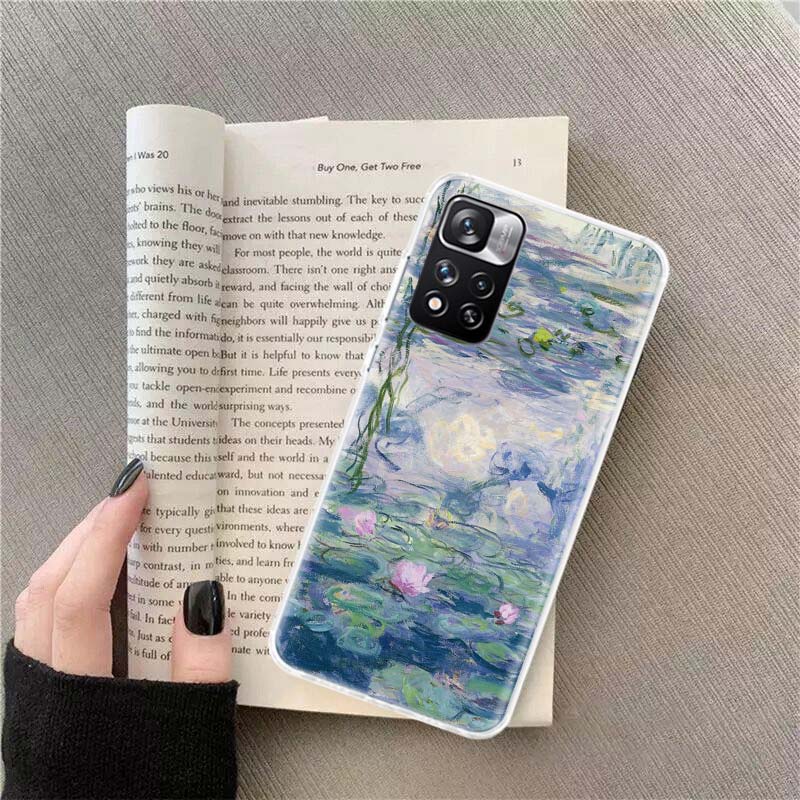 

Claude Monet Garden Lotus Bridge Phone Case For Xiaomi Poco F7 Pro Mi 14 Ultra 9T 12T 11T 13 15 Pro 12 11i Clear 12X 10T 11 10 L Xiaomi Mi 12(Mi 12X)