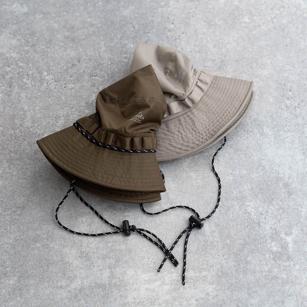 Nakota Waterproof Nylon Hat FREE Waterproof Nylon Safari Adventure Bucket and One Size Fits Head Greige Hat, Hat, Hat, Hat, Men's Women's, All,