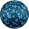 1PC Blue Floral Soccer Ball Size 5 Football Machine Sewn Indoor/Outdoor Universal Football Gift W43
