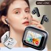 Bluetooth 5.4 ANC Bluetooth Earphones Smart LCD HiFi Stereo Earphones  Mobile Phone Universal