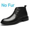 Men Boots Winter New Luxury Men Shoes Genuine Leather Casual shoes Fashion British Style High-top Chelsea Boots Business shoes