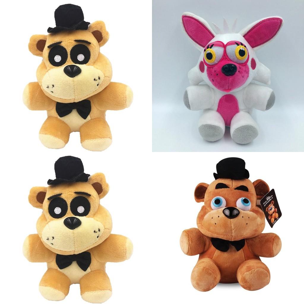 Five Nights At Freddy's Foxy Chica Bonnie Golden Freddy Pluszowa Zabawka Miękki Prezent 18/25cm