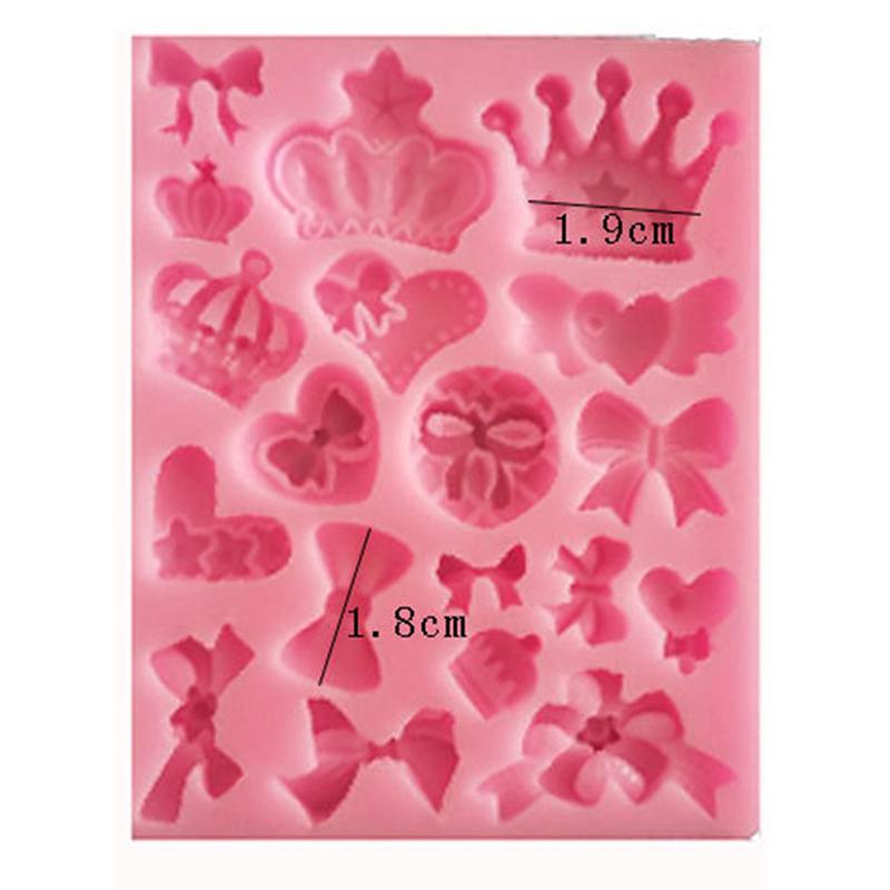 Silicone Fondant Cake Mold Cupcake Jelly Candy Chocolate Cake Decoration Moulds