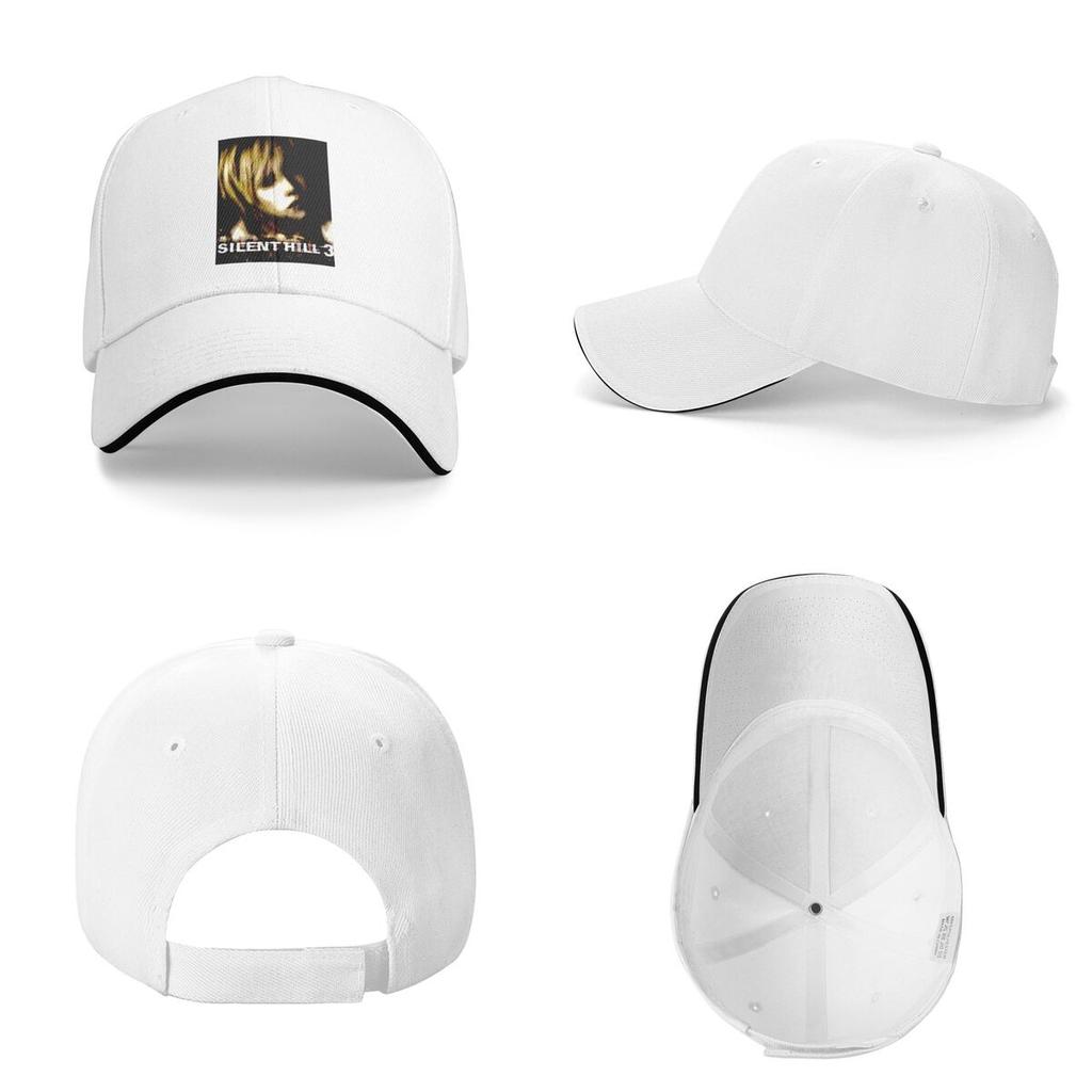 Unisex Baseball Hats Silent Hill F Video Game Horror Logo Outdoor Streetwear Sports Baseball Caps Hip Hop Cap Casquette Hats