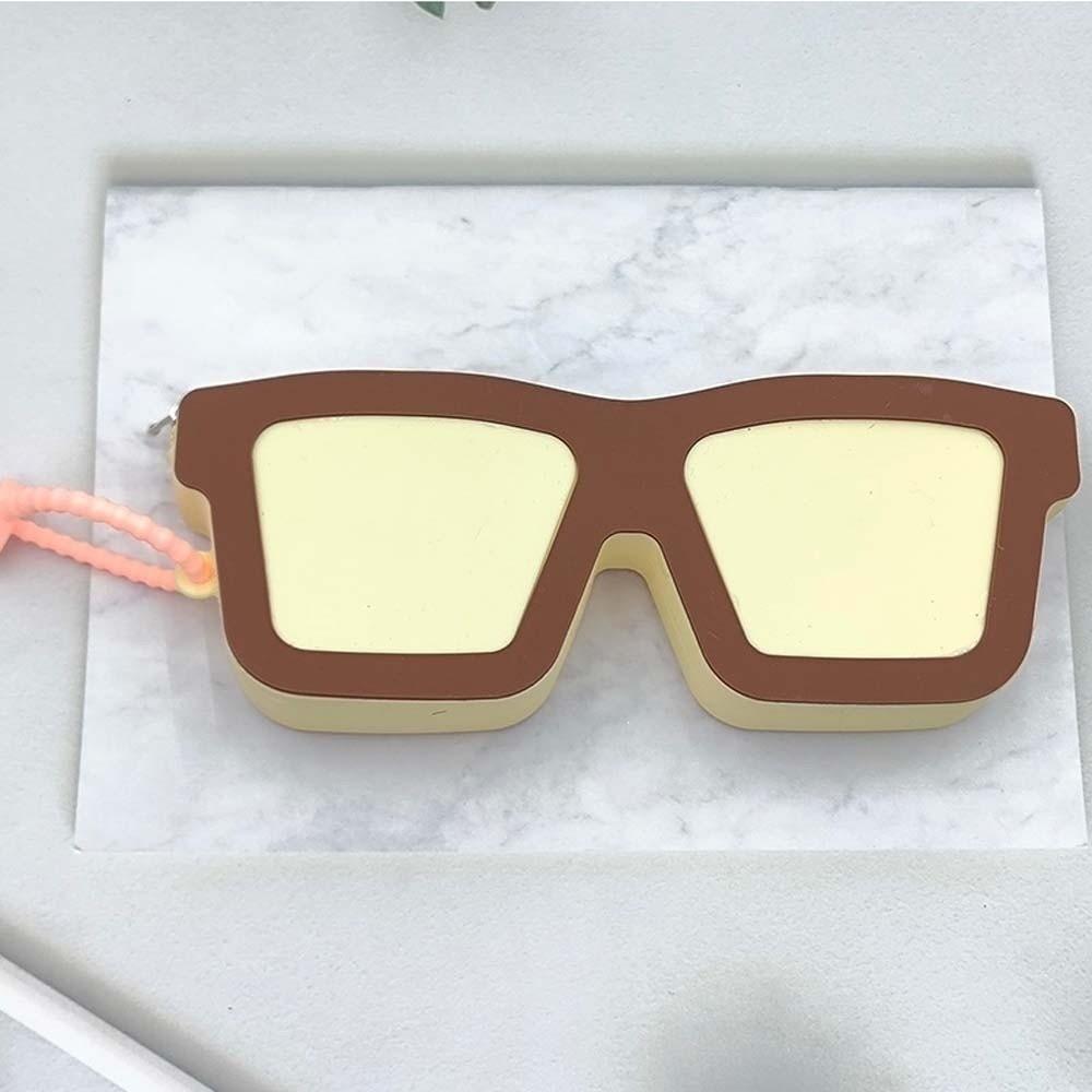 Food Grade Silicone Glasses Bag Vibrant Color Novelty Eyewear Organizer Summer Camp