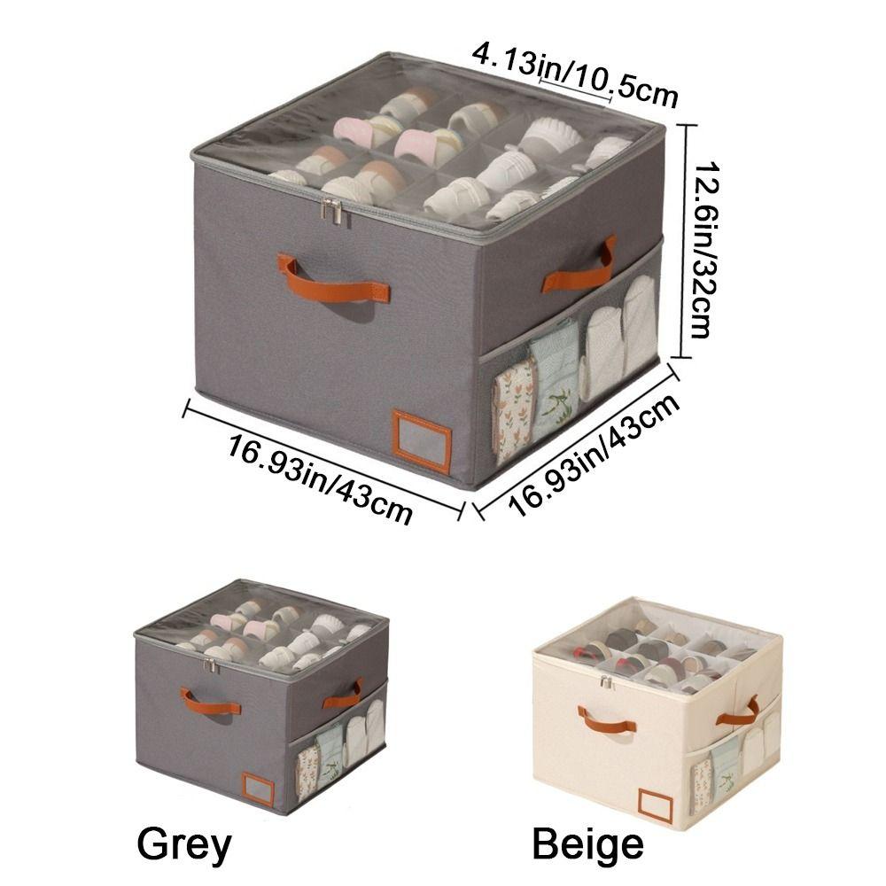 Large Capacity Shoe Storage Containers Oxford Cloth Cabinet Drawer Organizer  for Home