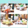 Goose Plush Keychain Pp Cotton Fill Backpack Decor Stuffed With Pullout Animals