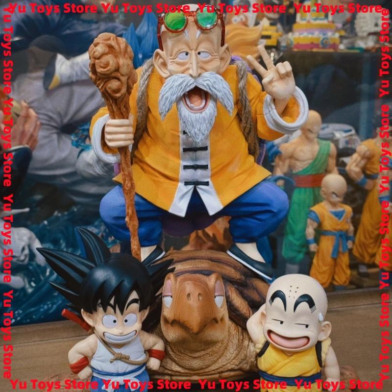 17cm In Stock  Jt Toys Anime Figures Master Roshi Figures Kame Sennin Statue Collect Model Desk Ornament Gift Toy