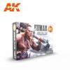 Acrylverf - ak interactive - ak11603 - 6 kleuren - huidtinten - 17ml per kleur