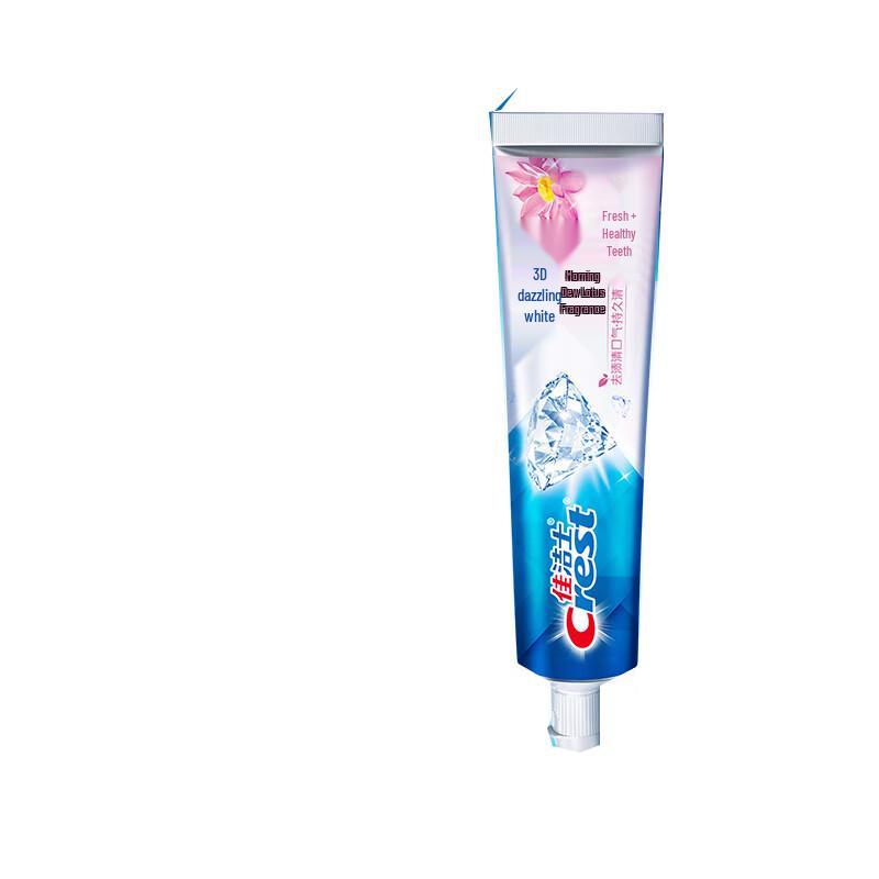 Crest 3D White Morning Dew Lotus Toothpaste
