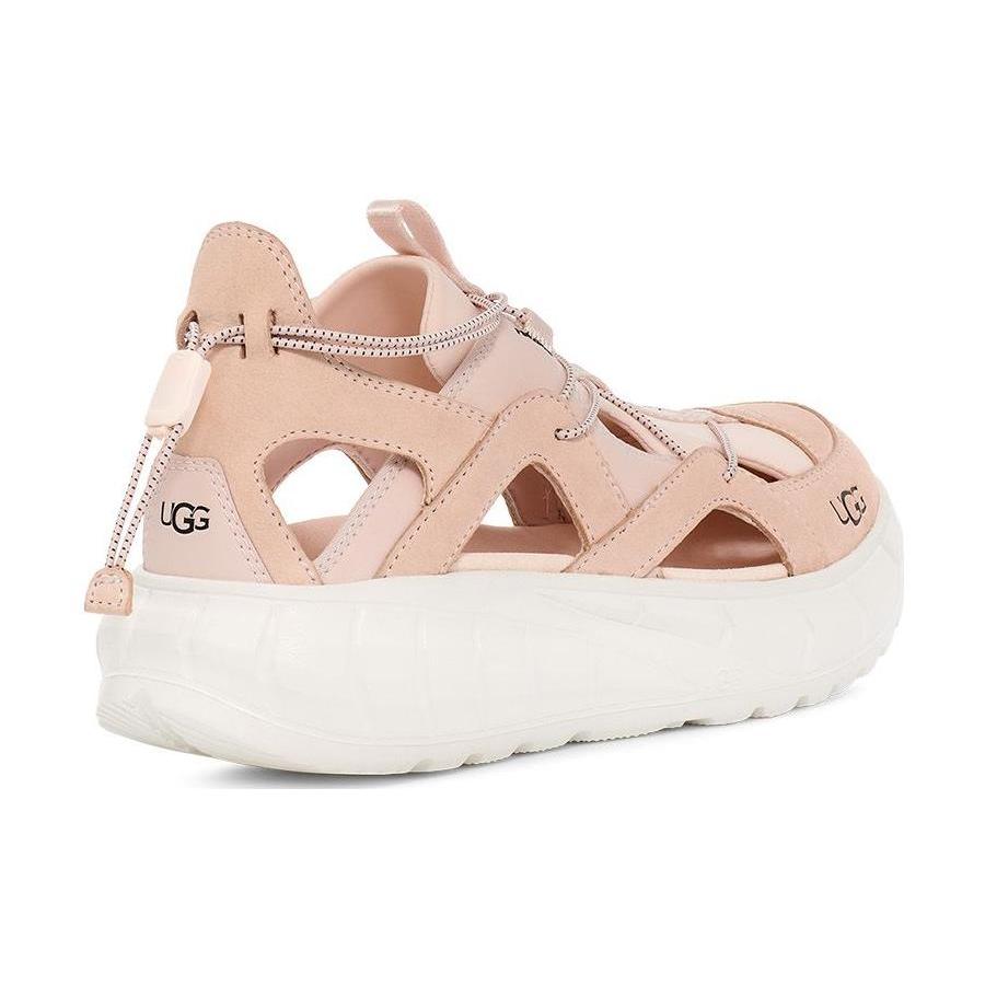 UGG Sandalo alla moda low top in pelle e tessuto da donna Rosa Nudo Rosa 1125098-RBMLT