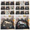 Bedding Cover Set Teens 3D Unicorn Printing Microfiber Fashion Duvet Cover Sets King Size Bedspread
