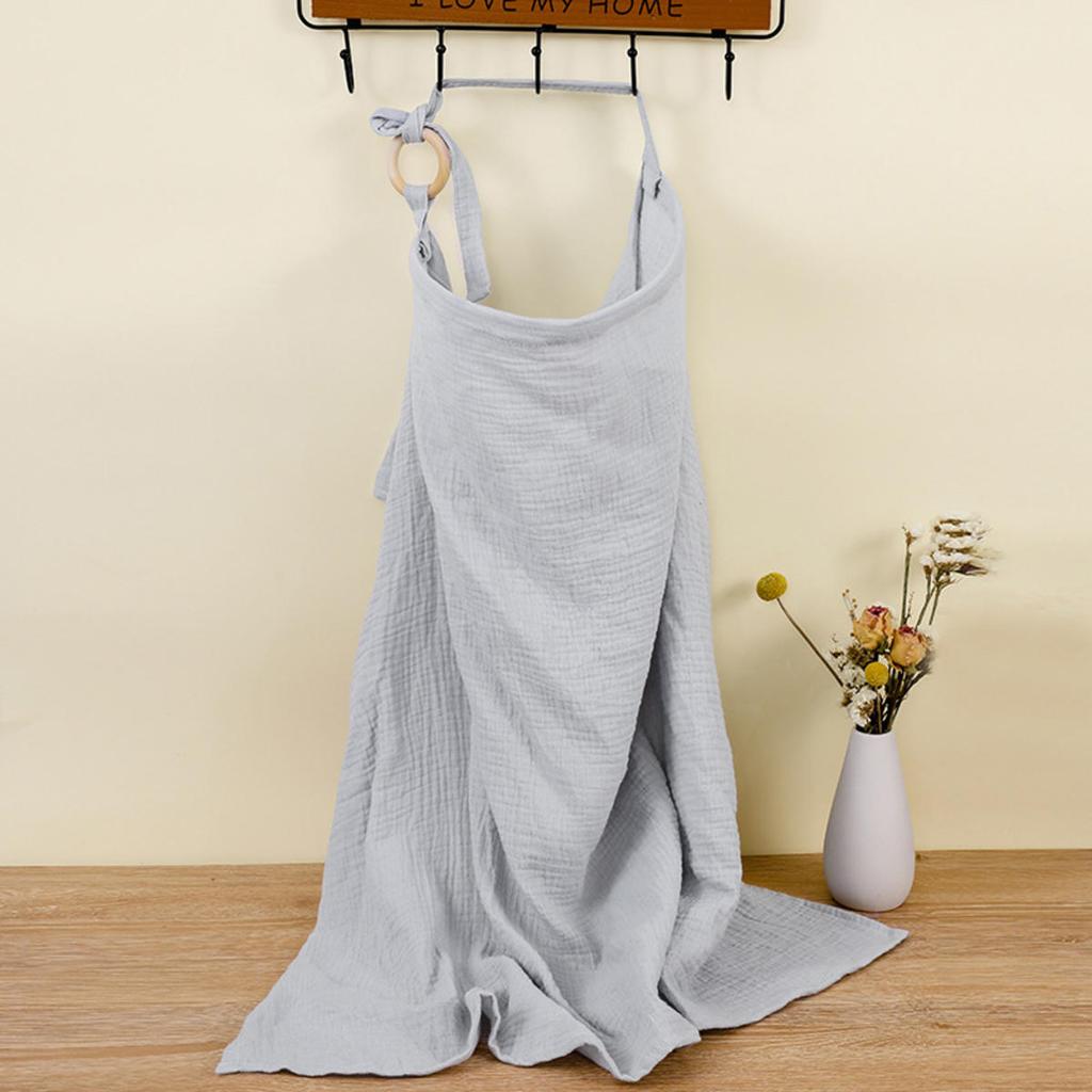 Mother Outing Breastfeeding Cover Cotton Baby Feeding Nursing Covers Adjustable Privacy Breastfeeding Apron Stroller Blankets