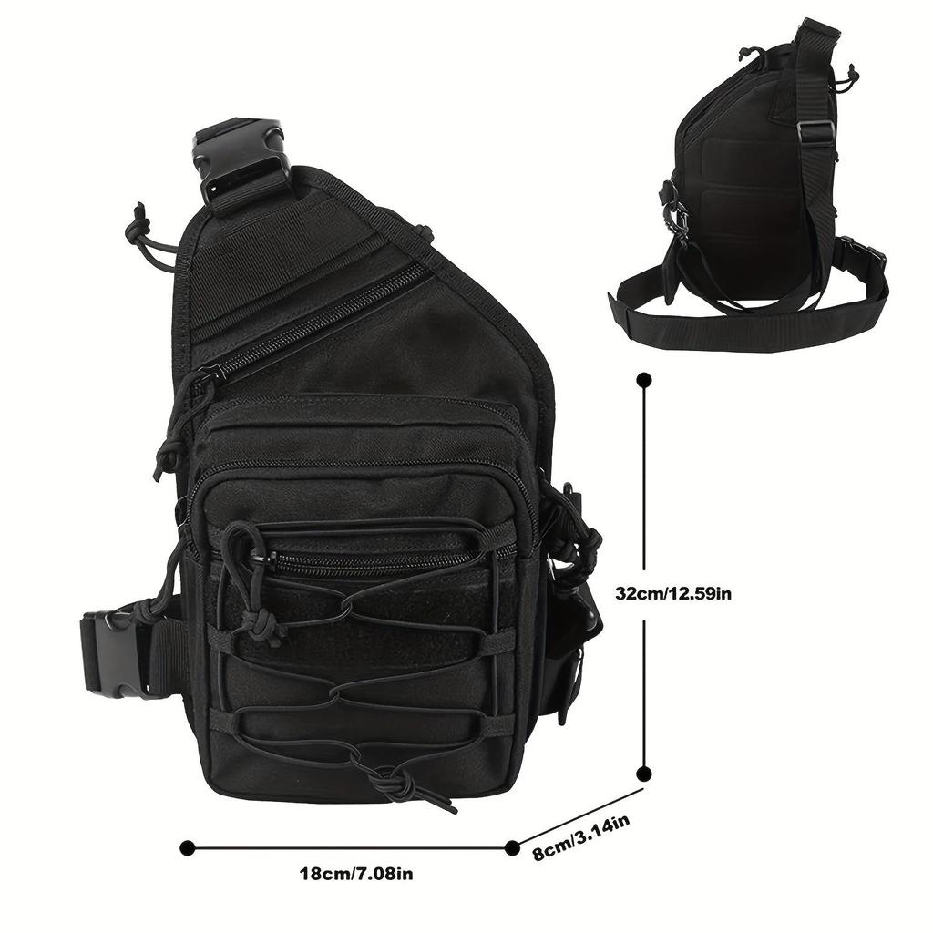 Crossbody,Chest Bag,Nylon,Waterproof,Cross,Element,Climbing,For,Bag,Buckle,Multifunctional,Hiking,Portable,Men,Outdoor,Durable,Camping