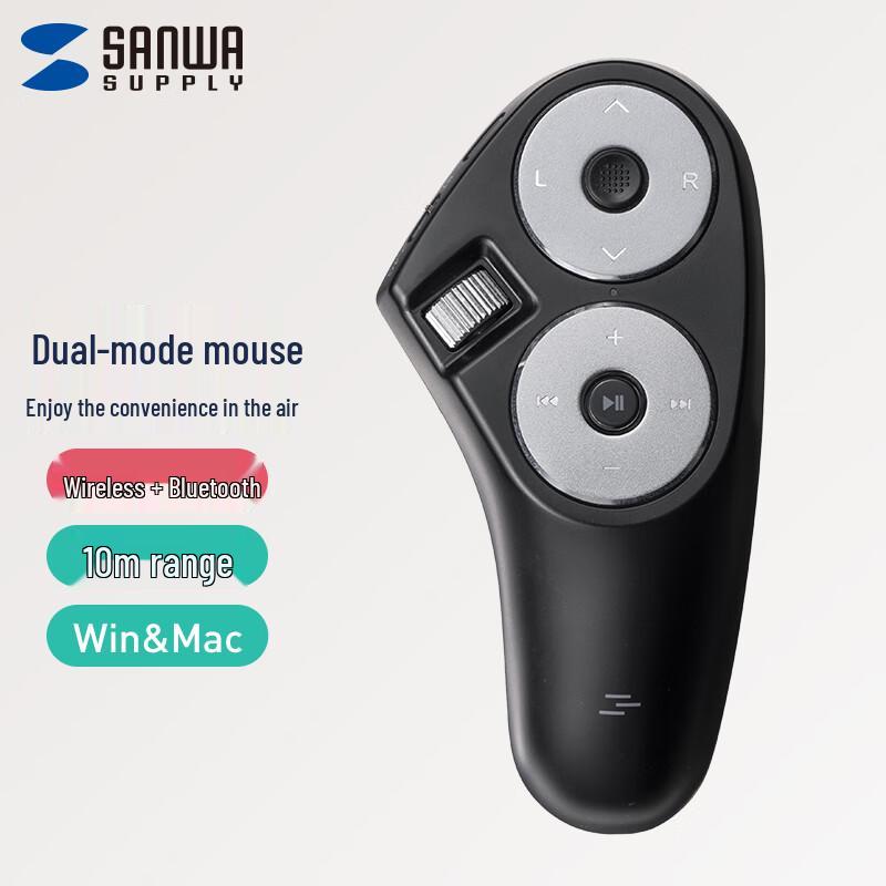 

SanYe Dual Mode Wireless Air Mouse with Multimedia Control