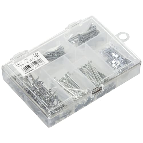 Waki Sangyo Benly Sett A Sølv Rundt Neglesett (13 mm x ca. 20g, 19mm x ca. 20g, 25mm x ca. 50g, 38mm x ca. 60 g) BS-275, 4 Størrelser Tilgjengelig