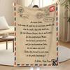 Individuelle Flanelldecke mit Umschlagmuster