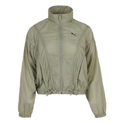 Série Style de Vie Sportif Logo Coupe-vent Respirant Chaud Ample Veste à Capuche Manches Longues Femmes vestes 633971-82