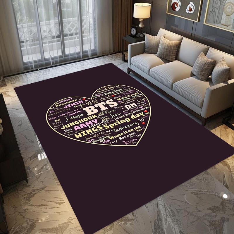 Love Unity Pink carpet floor mats Home Decor Art Room Bathroom mat