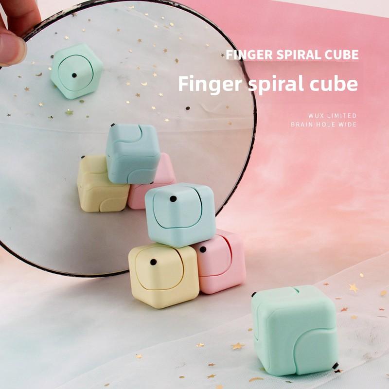 Rubik's Cube, Square Whirlwind, Fingertip Gyroscope, Dice Block, Finger Gyroscope, Stress-reducing Rubik's Cube, Finger Toy