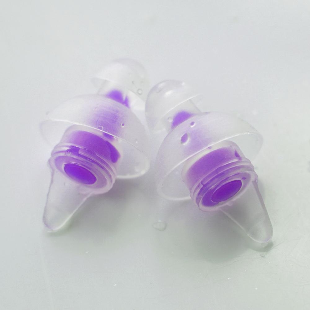 HUAK Reusable High Fidelity Concert Silicone Ear Plugs for Noise Cancelling Musicians Motorcycles Sleeping Work, Study, Swim