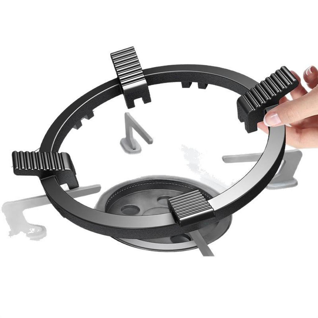 Wok Holder with Non-slip Surface for Stable Hold On Gas Stoves And Pans