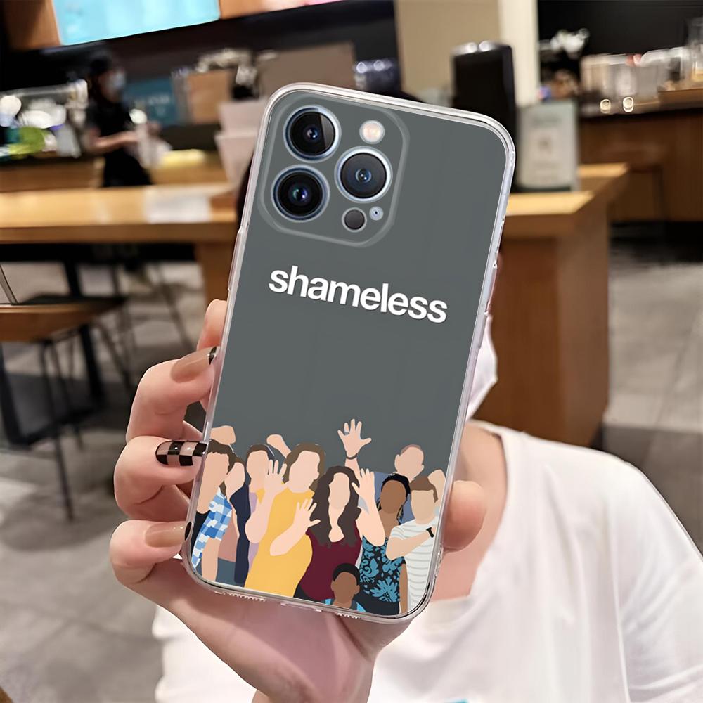 Shameless Phone Case For IPhone 16 15 14 13 12 11 Pro Max Plus Mini MagSafe Clear Phone Case iPhone 15 Plus