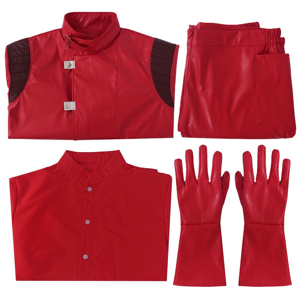 Akira Cosplay Jacket Pu Leather Motorcycle Streetwear For Anime Role Play