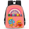 The Amazing World Of Gumball High Definition Printed Anti-Hunchback Wear-Resistant Schoolbag