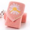 Soft Cotton Baby Towels Flower Children Bath Towel Newborns Handkerchief Bathing Face Washcloth Towels for Kids Adults 74x33cm