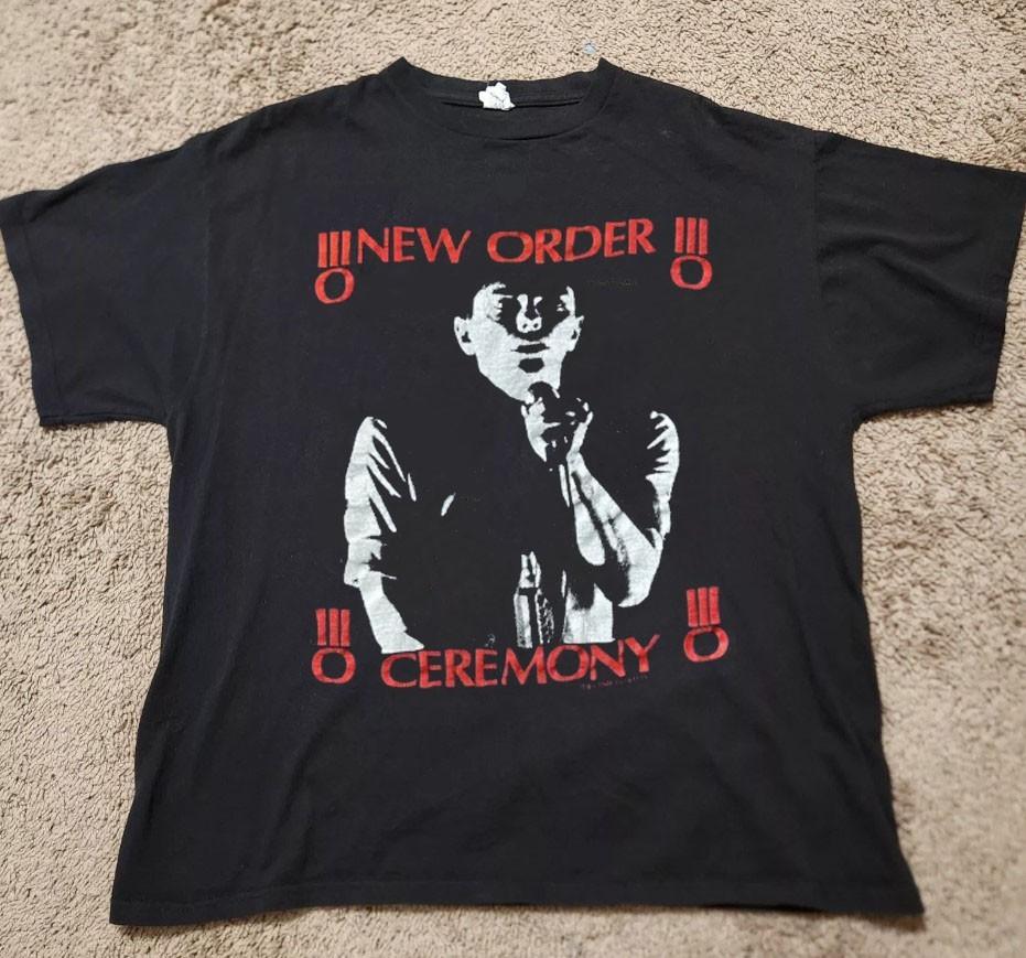New Order Joy Division Ian Curtis Ceremony Tee QT3389 Unisex T-Shirt M
